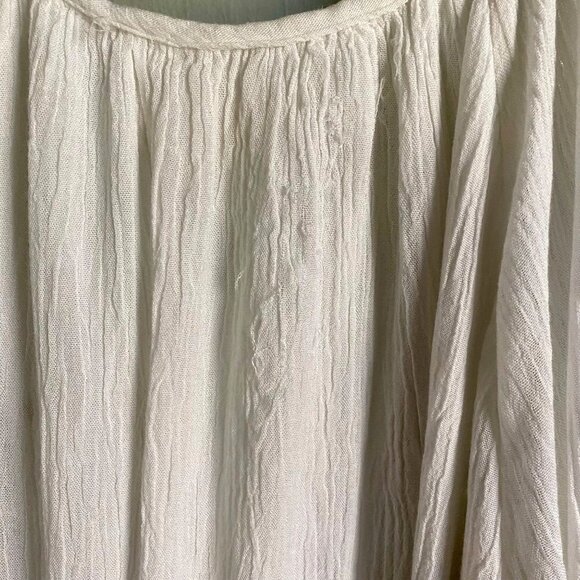 Exist Boho Cold Shoulder Embroidered Top Women's XL - Picture 7 of 12